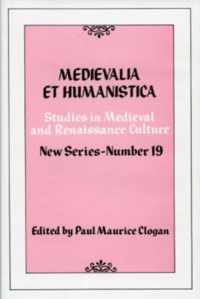 Medievalia et Humanistica, No.19