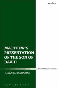 Matthew's Presentation of the Son of David