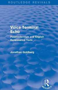 Voice Terminal Echo