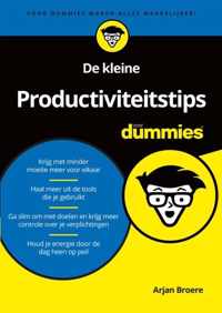 De kleine Productiviteitstips voor Dummies