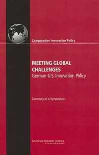 Meeting Global Challenges: German-U.S. Innovation Policy