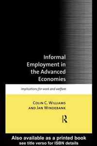 Informal Employment in Advanced Economies