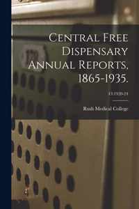 Central Free Dispensary Annual Reports, 1865-1935.; 43