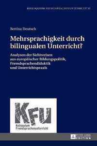 Mehrsprachigkeit durch bilingualen Unterricht?