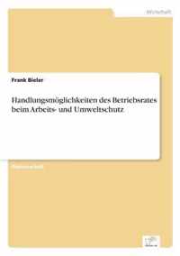 Handlungsmoeglichkeiten des Betriebsrates beim Arbeits- und Umweltschutz