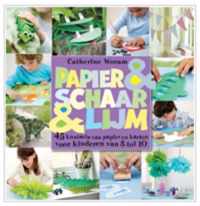 Papier en schaar en lijm