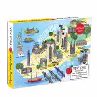 New York City Map 1000 Piece Puzzle