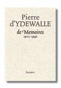 De memoires, 1912-1940