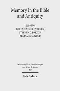 Memory in the Bible and Antiquity