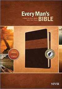 Every Man's Bible NIV, Deluxe Heritage Edition, TuTone