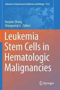 Leukemia Stem Cells in Hematologic Malignancies