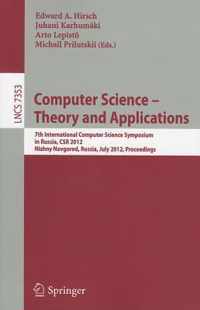 Computer Science -- Theory and Applications