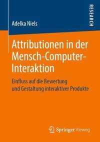 Attributionen in Der Mensch-Computer-Interaktion