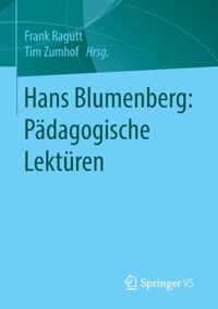 Hans Blumenberg Paedagogische Lektueren