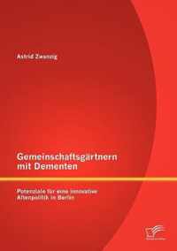 Gemeinschaftsgartnern mit Dementen