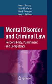 Mental Disorder and Criminal Law