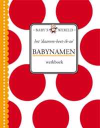 Het daarom-heet-ik-zo babynamen werkboek