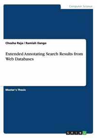 Extended Annotating Search Results from Web Databases