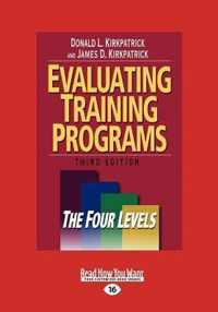 Evaluating Training Programs