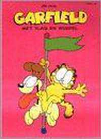 Garfield Met Vlag En Wimpel