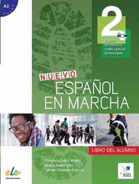 Nuevo español en marcha (Nivel A2) 2 libro del alumno + glos