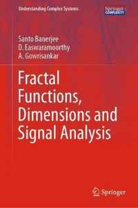 Fractal Functions, Dimensions and Signal Analysis