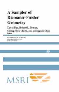 A Sampler of Riemann-finsler Geometry