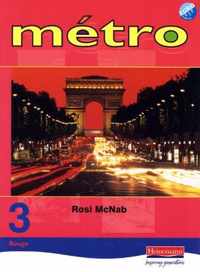 Metro 3 Rouge Pupil Book Euro Edition