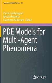 PDE Models for Multi-Agent Phenomena