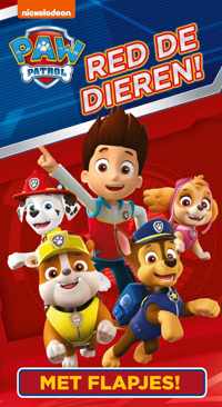 PAW Patrol - Red de dieren! Flapjes boek met 10 pup-tastische geluiden