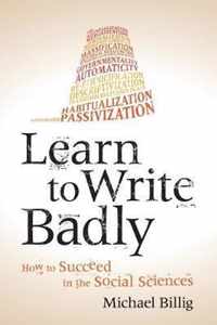 Learn To Write Badly