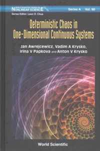 Deterministic Chaos in One-Dimensional Continuous Systems