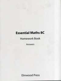 Essential Maths 8C Homework Answers