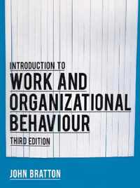 Introduction To Work & Org