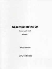 Essential Maths 9H Homework Answers