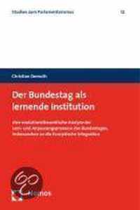 Der Bundestag als lernende Institution