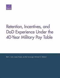 Retention, Incentives, and DoD Experience Under the 40-Year Military Pay Table