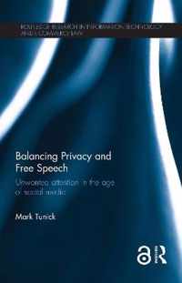 Balancing Privacy and Free Speech