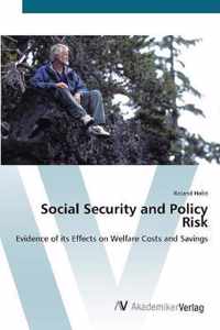 Social Security  and Policy Risk