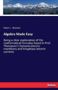 Algebra Made Easy