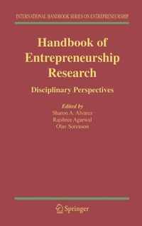 Handbook of Entrepreneurship Research