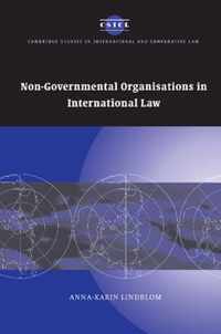 Non-Governmental Organisations in International Law