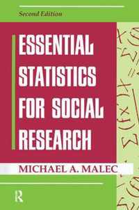 Essential Statistics For Social Research