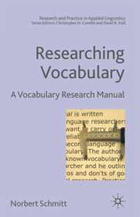 Researching Vocabulary