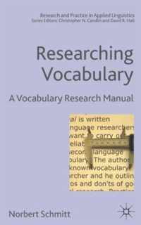 Researching Vocabulary