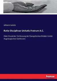 Ratio Disciplinae Unitatis Fratrum A.C.