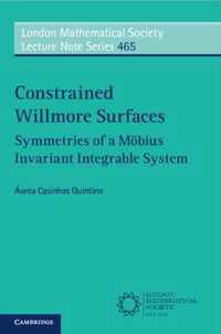 Constrained Willmore Surfaces