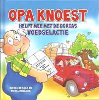 Opa Knoest helpt mee met de Dorcas voedselactie