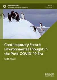 Contemporary French Environmental Thought in the Post-COVID-19 Era