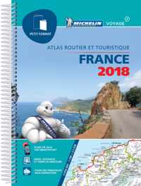 Atlas Michelin (klein formaat) Frankrijk 2018